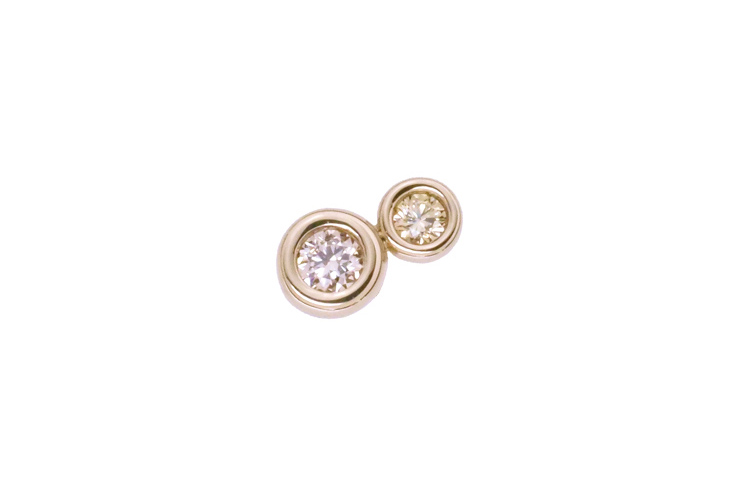 chic - combination pierce - | Brown Diamond